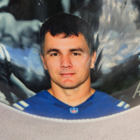 Adam Vinatieri Colts Patriots Facsimile Signed Autographed Full-Sized Football - Picture 8 of 8